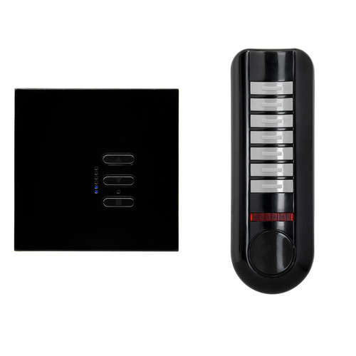 1 Gang Fusion Remote Scene Kit Black 250W