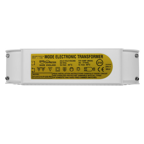 Electronic Dimmable Transformer 24V 210W