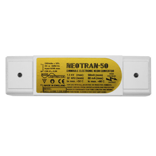 Electronic Dimmable Neon Convertor Upto 2.7m Run 1500V