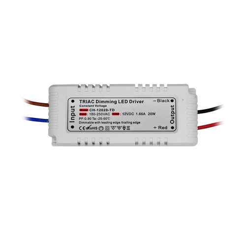 Triac LED Dimming Driver 20W 12V (Constant Voltage)