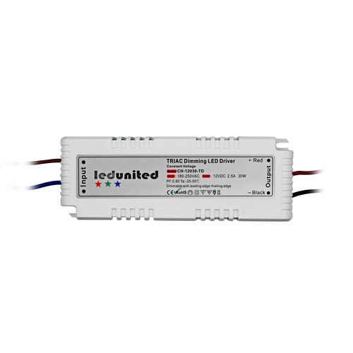 Triac LED Dimming Driver 30W 12V (Constant Voltage)