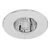 Blaze Micro Fire Rated Fixed LED Downlight Warm White (2700K) 5W (=50W) Chrome