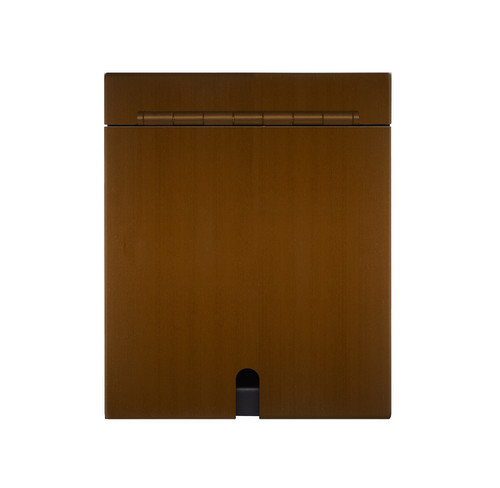 Horizon Square Recessed Floor Box Socket Single Antique Bronze
