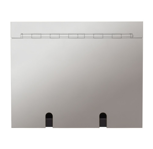 Horizon Square Recessed Floor Box Socket Double Polished Stainless Steel