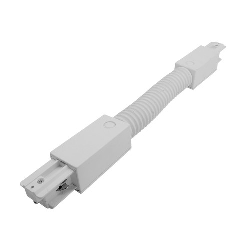 Three Circuit Surface Track Flexible Coupler White