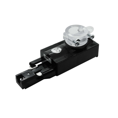 Single Circuit Track Plug In Live End 240V Black
