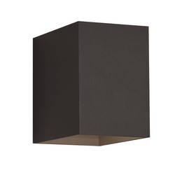 Oslo 100 LED Down Outdoor Garden Wall Light 240V Textured Black 3.8W