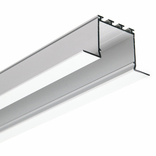Larko Recessed LED Tape Extrusion Profile Anodised Aluminium 1000mm