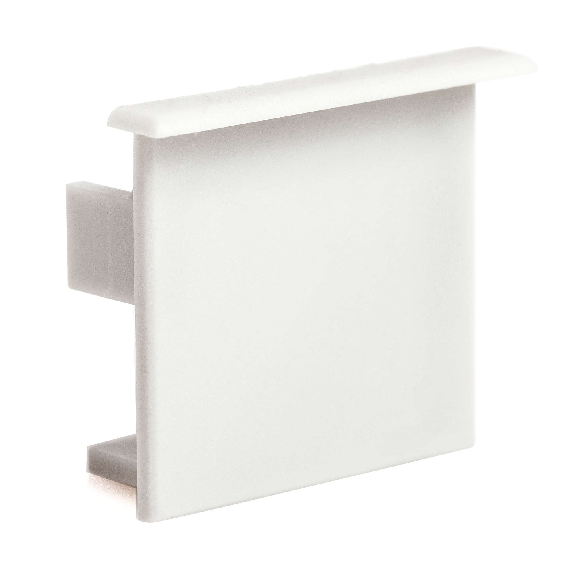 Lokom Surface End cap Grey Square Mr Resistor Lighting