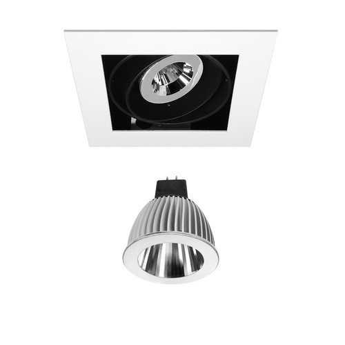 Single Downlight & Reality LED 2700K Warm White LED 7W White / Black