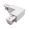 Three Circuit Surface Track Pre-Wired 'L' Coupler White Outside L