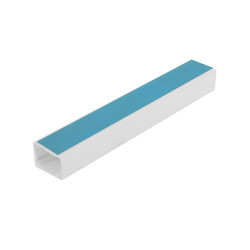 Mini Trunking Self Fix 3m White 38x25mm