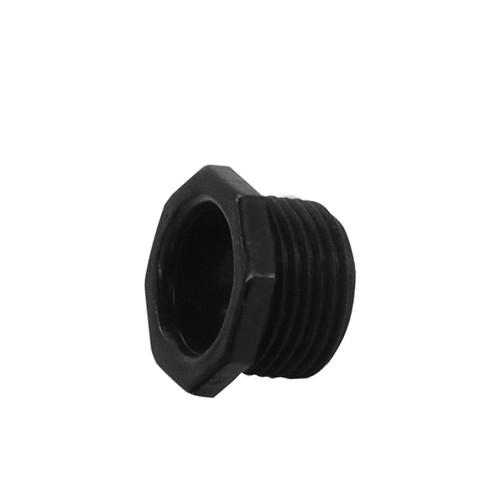 Bush Male Black 20mm