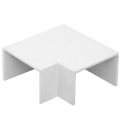 Flat Angle Trunking White 38x25mm
