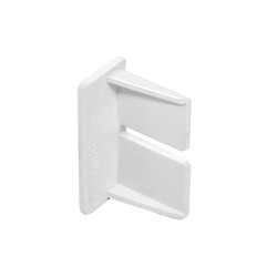 End Caps White 38x16mm