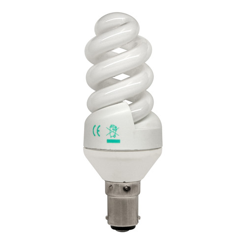 CF Spiral SBC / B15 9W (=50W)
