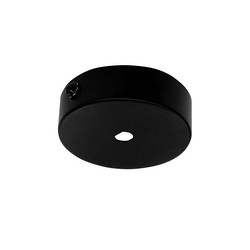 Ceiling Rose Base 65mm Black 65mm