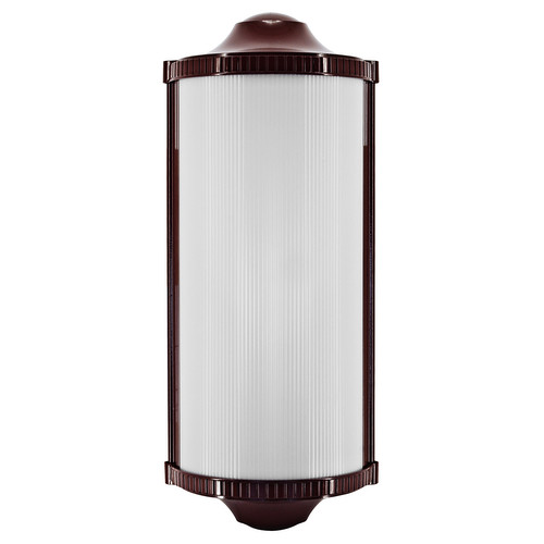 Trophy Outdoor Garden Lantern Wall Light 60W Maroon