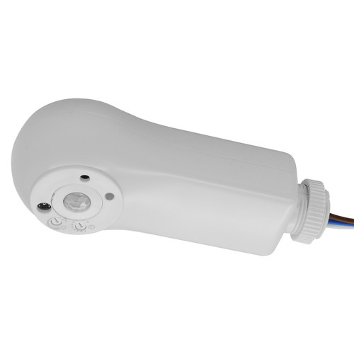 Batten Mounted PIR Switch White Plastic