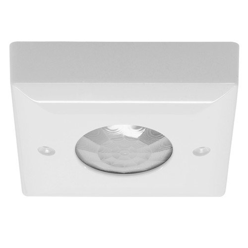 Ceiling Surface Mounted PIR Switch White Plastic
