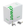 Twin & Earth Flat Cable Clip Grey 1.5mm²