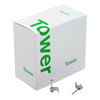 Twin & Earth Flat Cable Clip Grey 1.0mm²