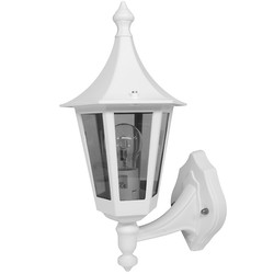 Lantern Up Large Outdoor Garden Wall 240V 100W White