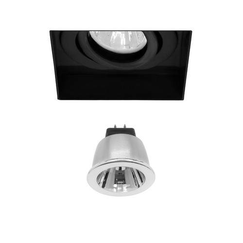 Trimless Square Adjustable Downlight MR11 LED Warm White (3000K) 3.5W (=35W) 35°