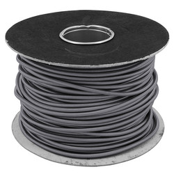 Braided Cloth Round Flex 3 Core Cable 100M 0.75mm² Grey