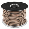 Braided Cloth Round Flex 3 Core Cable 100M 0.75mm² Brown