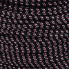 Braided Cloth Round Flex 3 Core Cable 0.75mm² Black / Red White