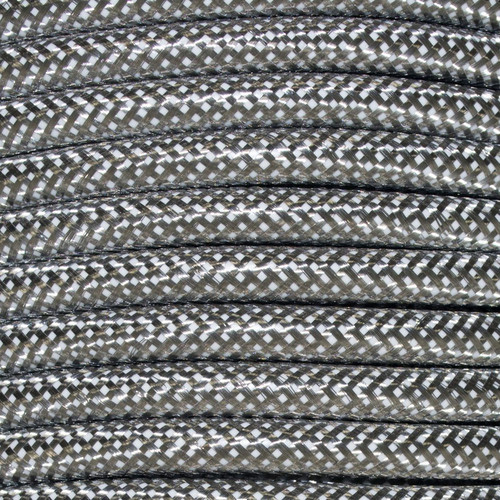 Braided Stainless Steal 3 Core Round Flex Cable 0.75mm² Stainless Steel
