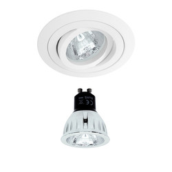 Rock 'n' Roll 50 Downlight LED Reality GU10 Warm White (3000K) 5W (=50W) 60°