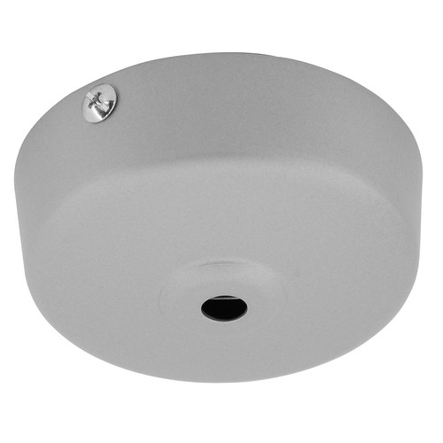Dome Ceiling Rose Silver 92mm