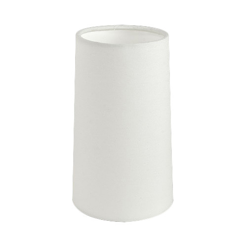 Cone 195 Fabric Shade White 195x113mm