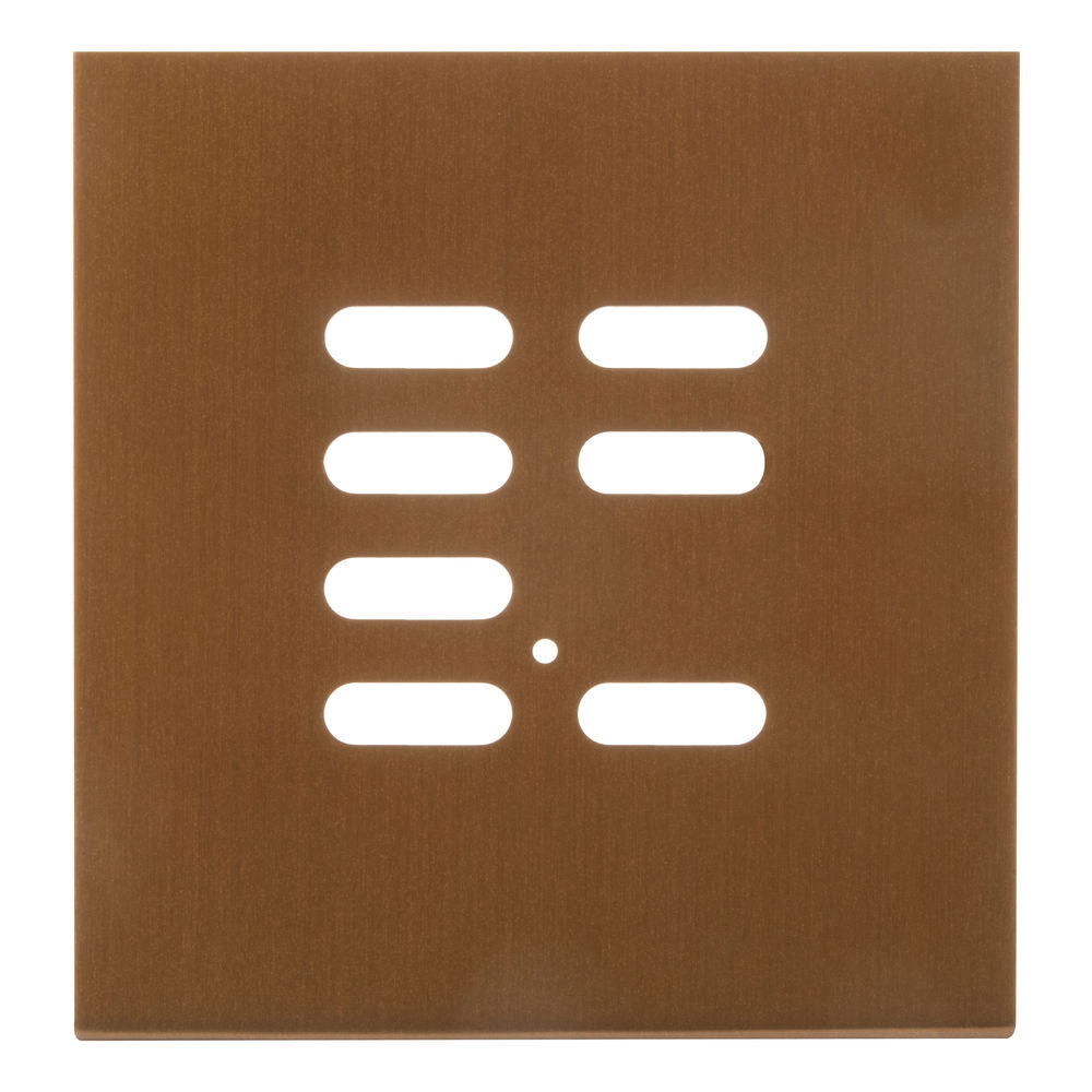 Wise Flip Intense/Fusion 7 Channel Free Standing Plate Bronze