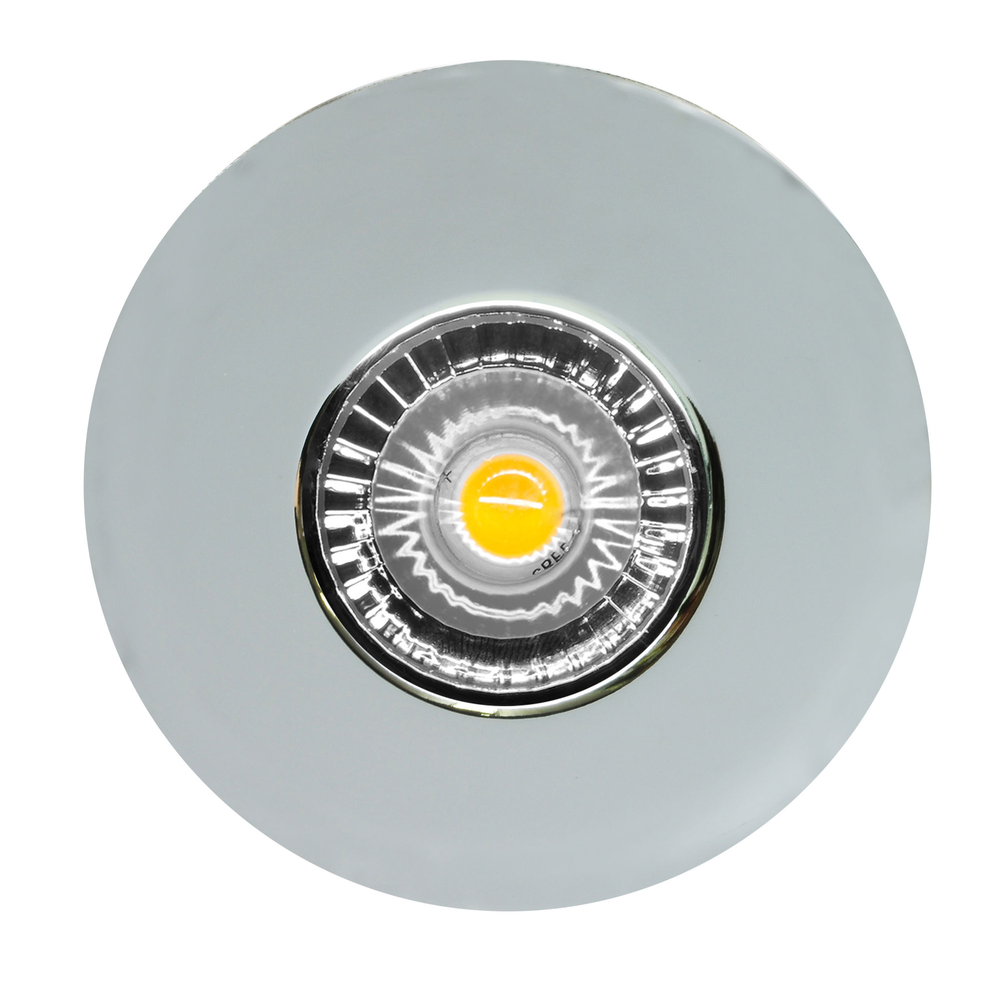Long Shower LED Reality GU10 Warm White (3000K) 7W Chrome | Mr Resistor ...