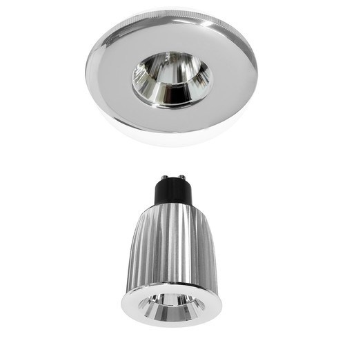 Long Shower LED Reality GU10 Warm White (3000K) 7W Chrome