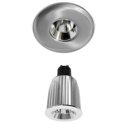 Long Shower LED Reality GU10 Warm White (3000K) 7W Nickel