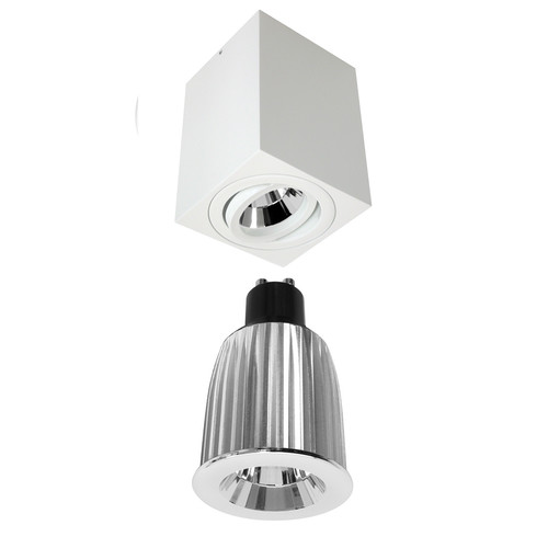 Rock Cube Spot Downlighter 240V 7W White