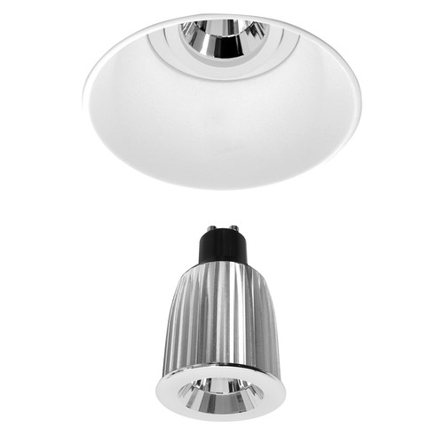 Plaster Trimless Round Adjustable LED Reality GU10 Warm White (3000K) 7W 45°