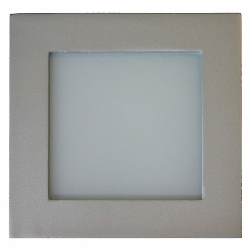 Aqua Square Internal 240V Silver / Frosted Glass Blue