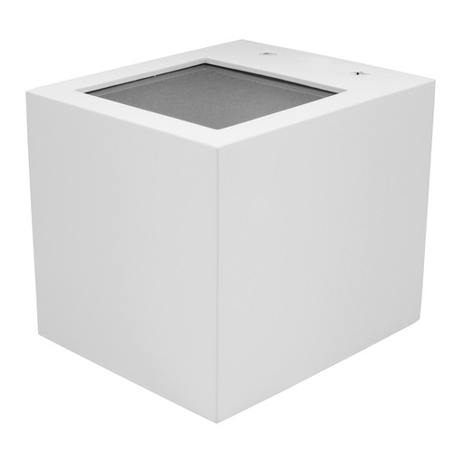 Cube Wall Single Frosted Glass 240V 25W White