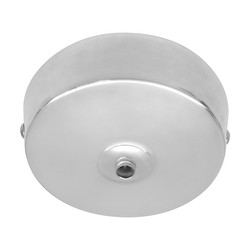 Dome Ceiling Rose Chrome 92mm