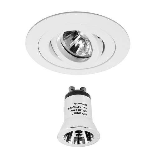 Rock 'n' Roll 35 Downlight LED Reality GU11 Warm White (3000K) 4W (=35W) 35°