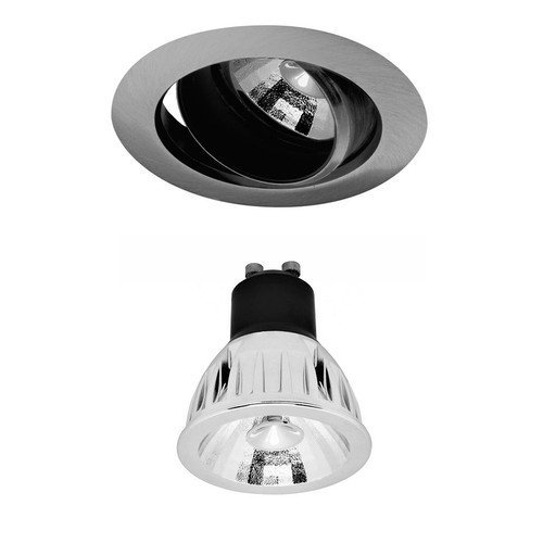 Elegant Adjustable Downlight LED Reality Retro GU10 Warm White (3000K) 5W (=50W) 60°