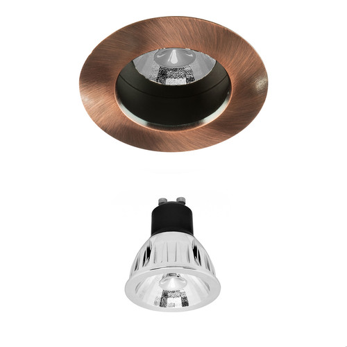 Elegant Fixed Downlight LED Reality Retro GU10 Warm White (3000K) 5W (=50W) 60°