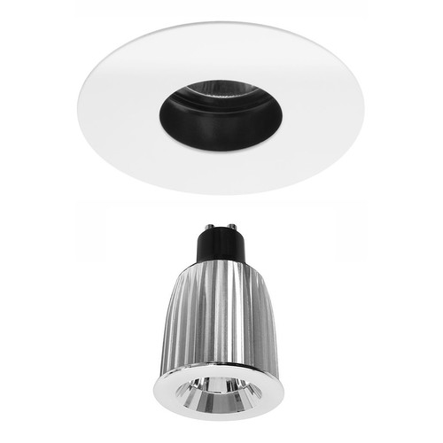 Invisible Round Fixed Reality LED Downlight Kit 7W (=75W) 3000K Warm White 45°