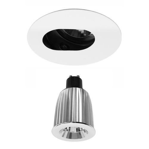 Invisible Round Camera Downlight Reality LED Kit 7W (=75W) 2700K Warm White 45°