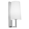 Riva 350 Bathroom Wall Light 240V Polished Chrome 60W